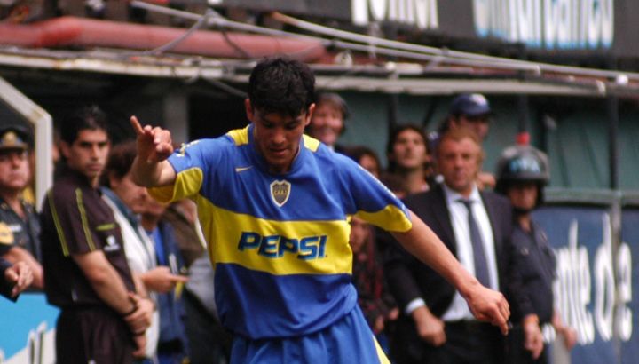 Clausura 2005. Boca y Estudiantes empataron 0 a 0. Uno de los últimos partidos que Ormazábal disputó con la camiseta Xeneize / Noticias Argentinas.