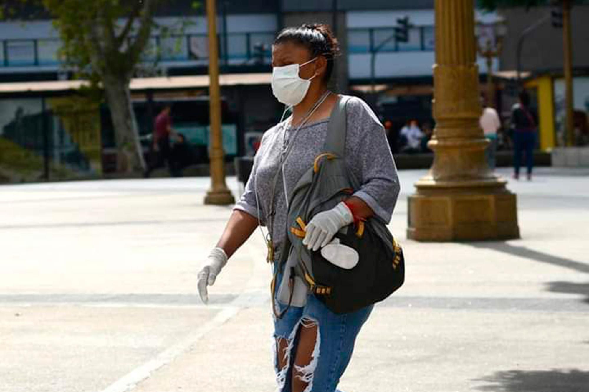 Imágenes de la Ciudad de Buenos Aires vacía