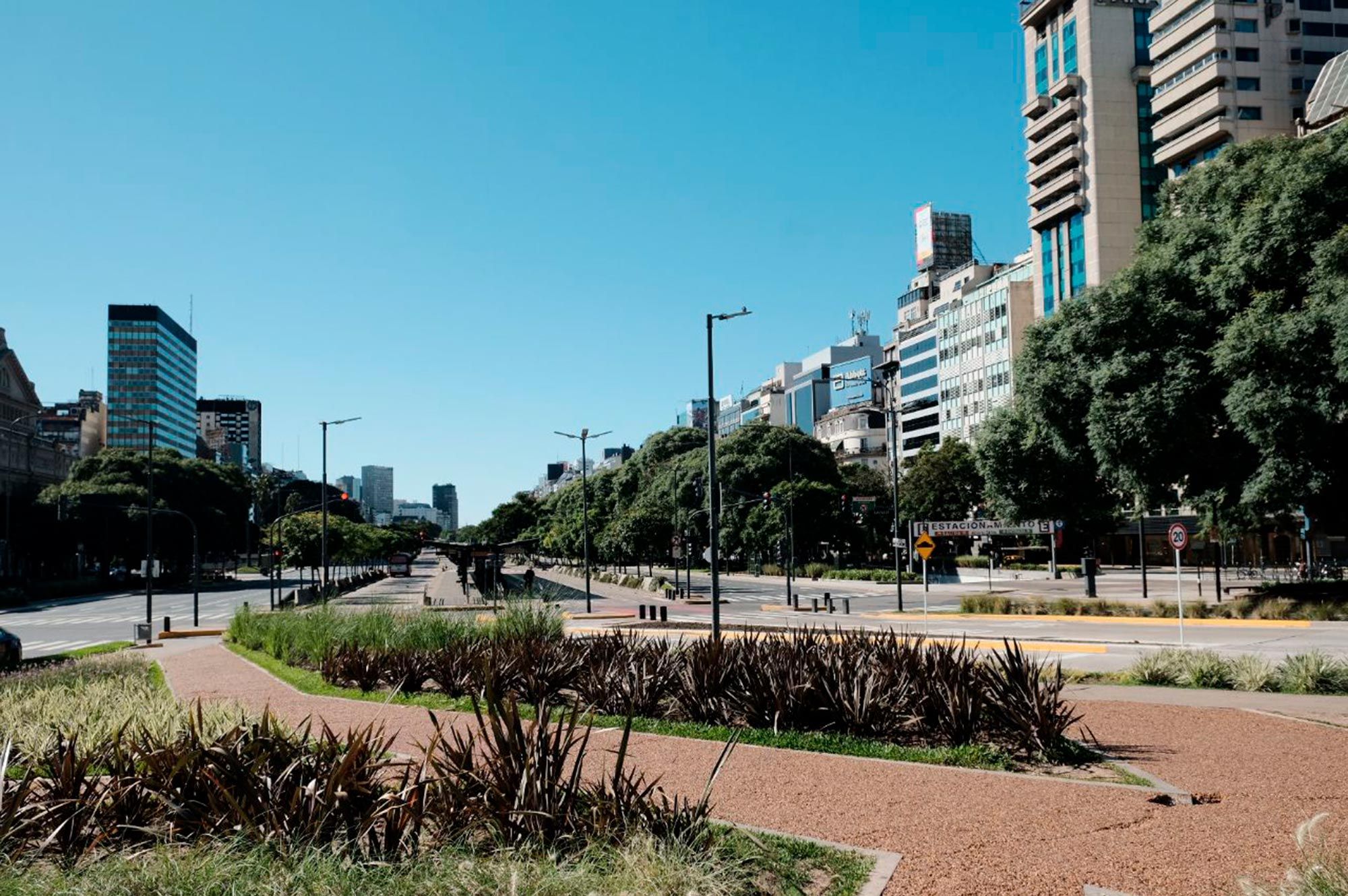 La Ciudad de Buenos Aires vacía