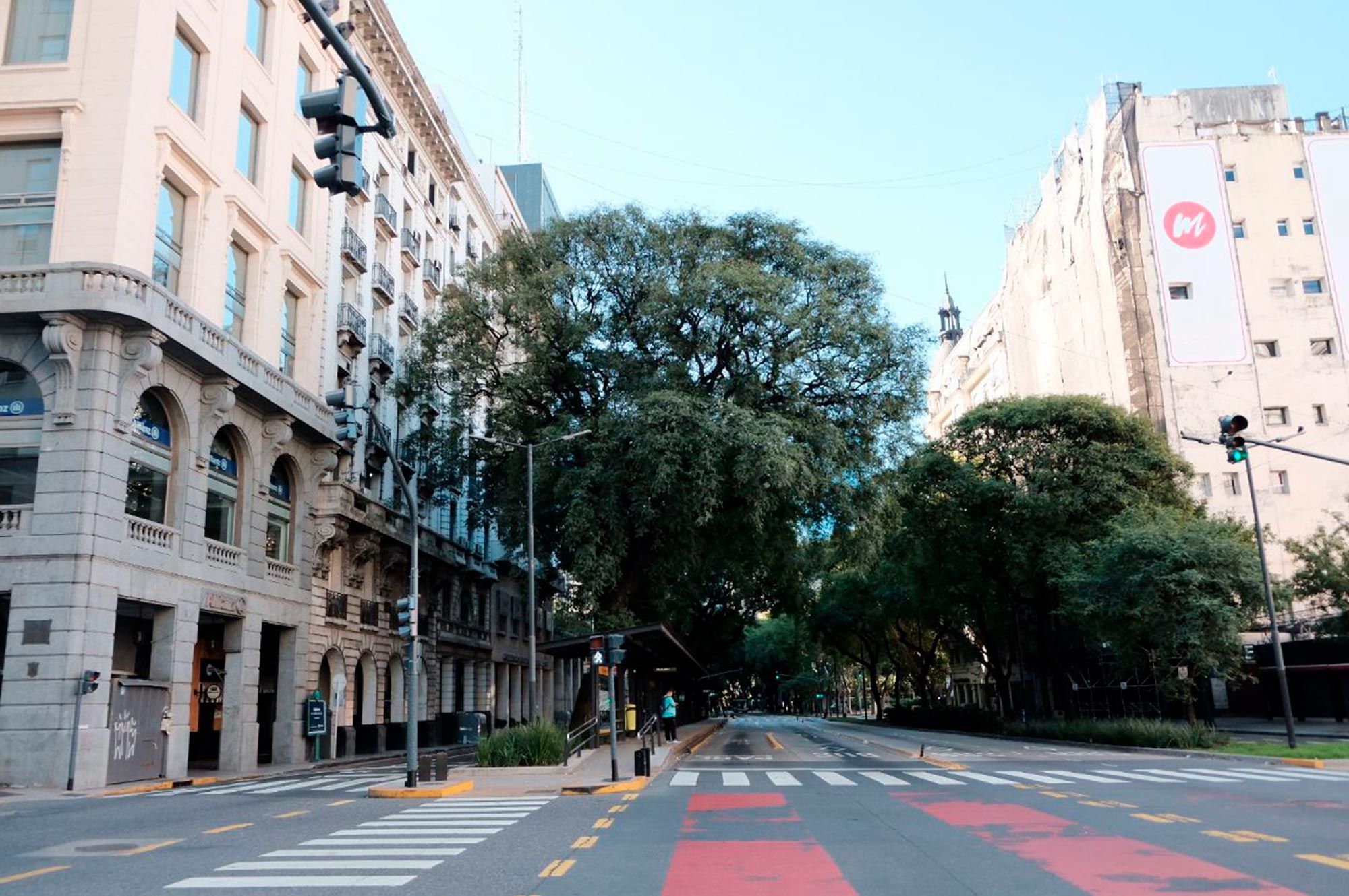 La Ciudad de Buenos Aires vacía