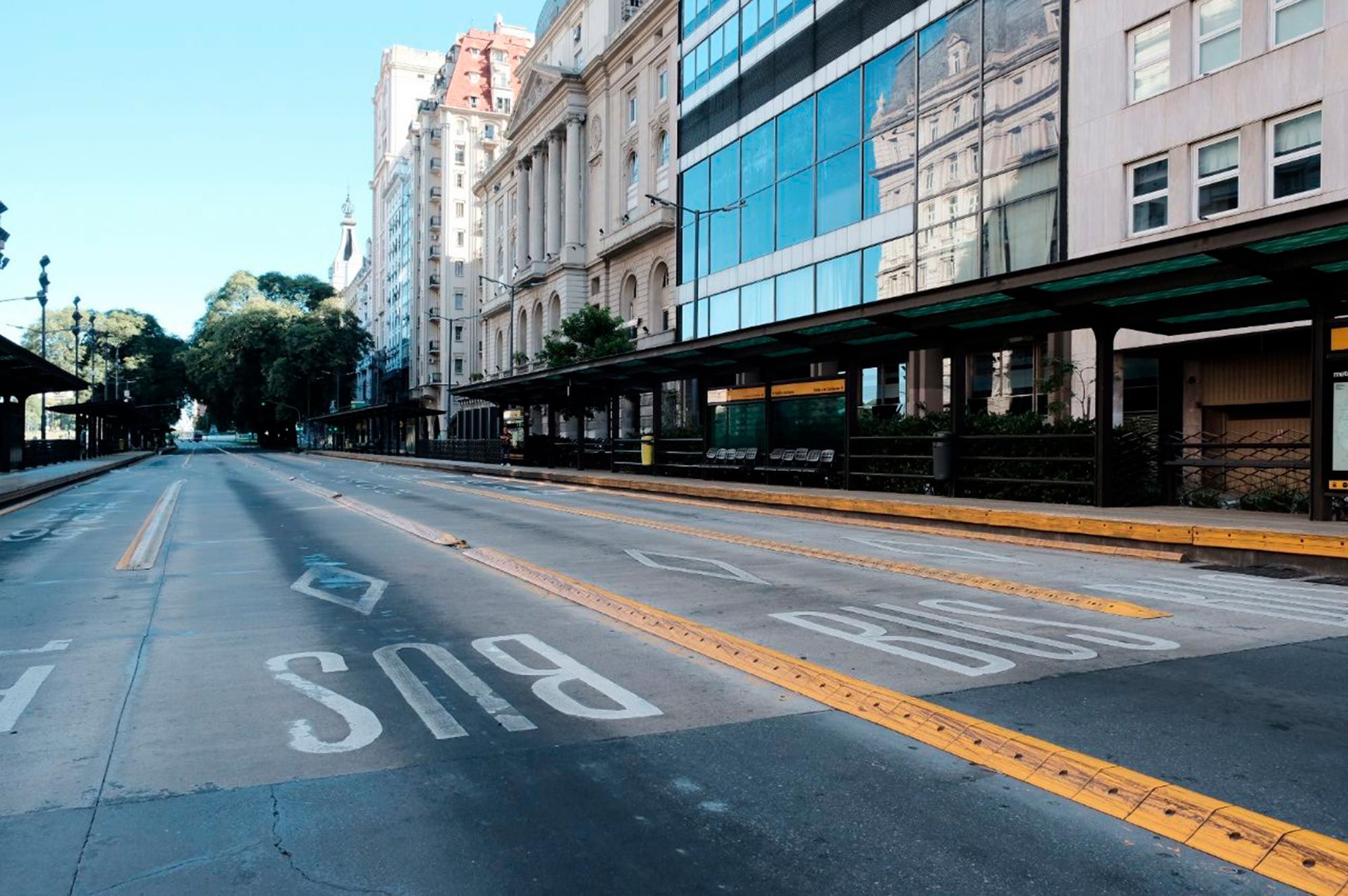 La Ciudad de Buenos Aires vacía