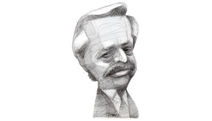Alberto Fernándes sitiado por un virus