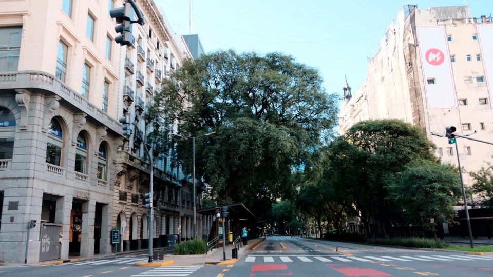 La Ciudad de Buenos Aires vacía