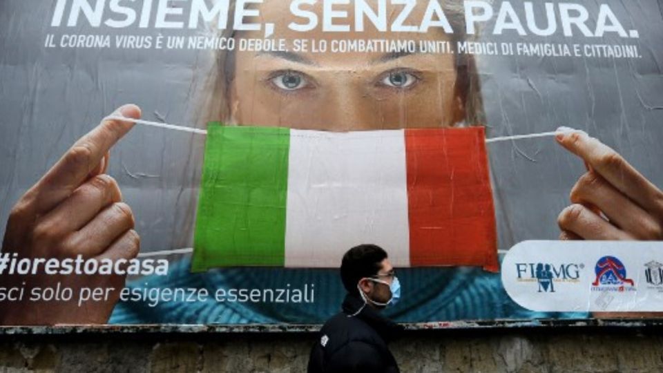 Italia, el país con más muertes a causa de la pandemia.