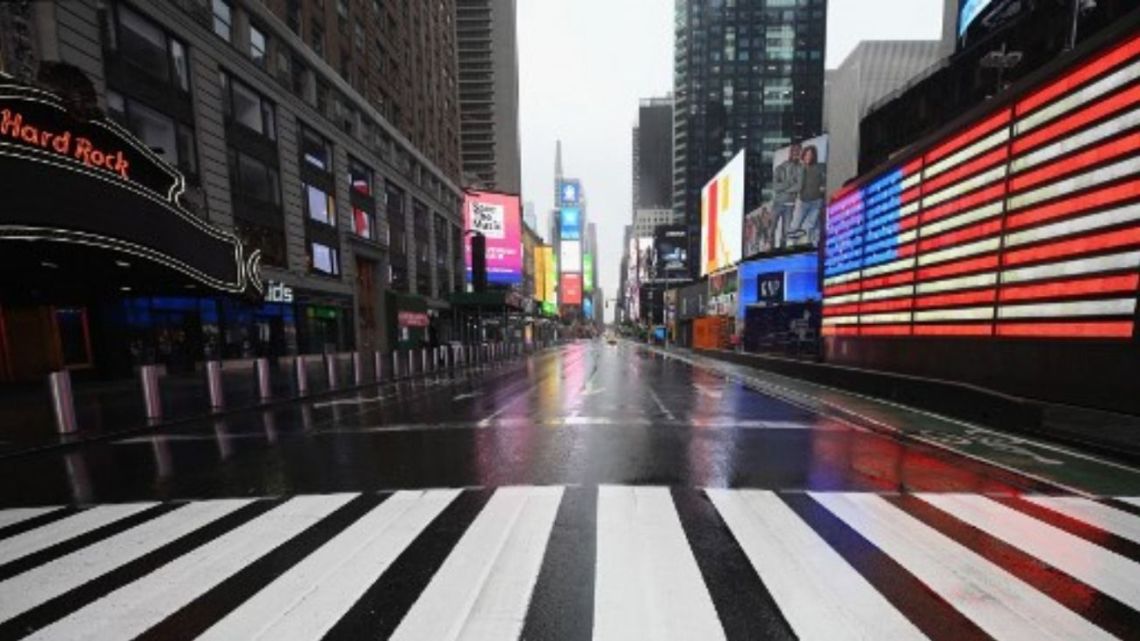 Nueva York desierta | Foto:Cedoc