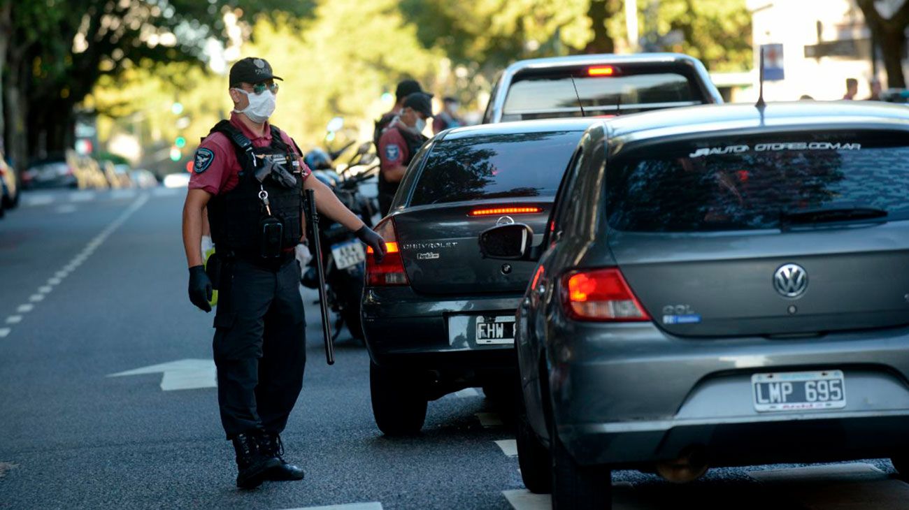 Control policial en capital federal