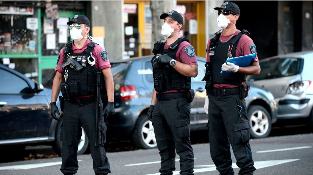 Control policial en capital federal