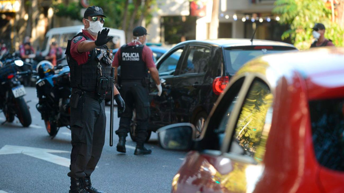 Control policial en capital federal