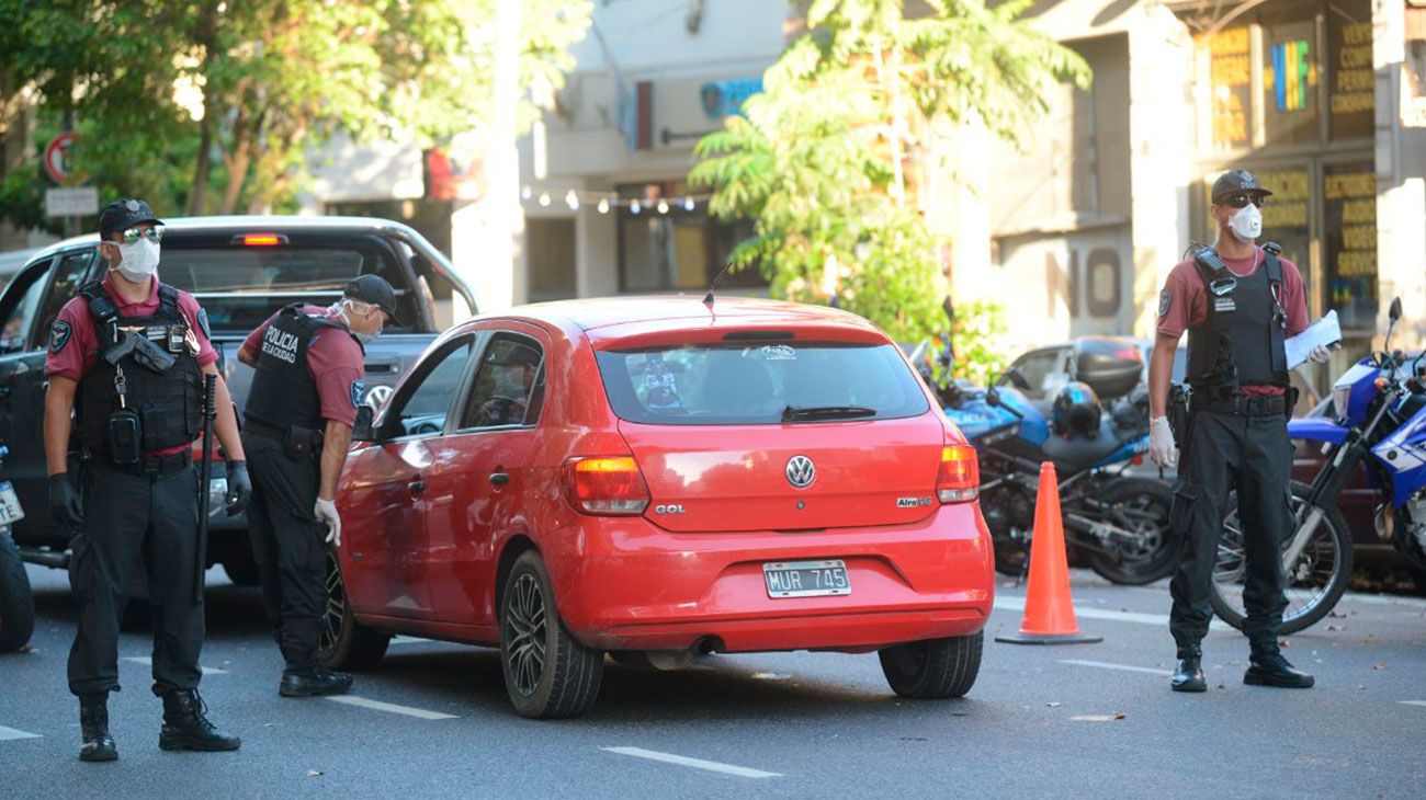 Control policial en capital federal