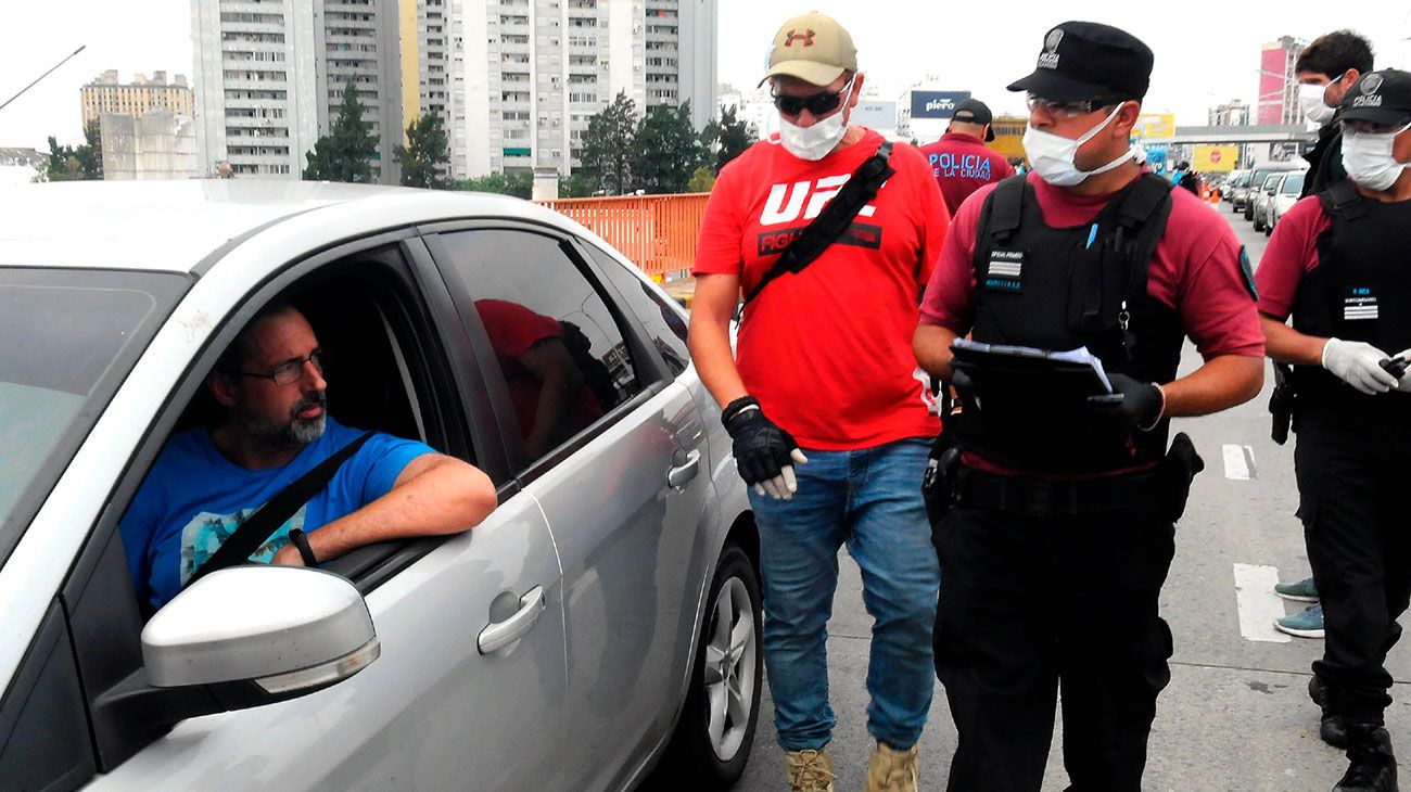 Controles en los principales accesos