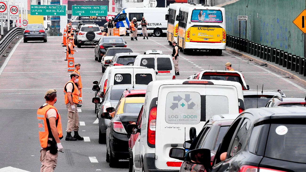 Controles en los principales accesos