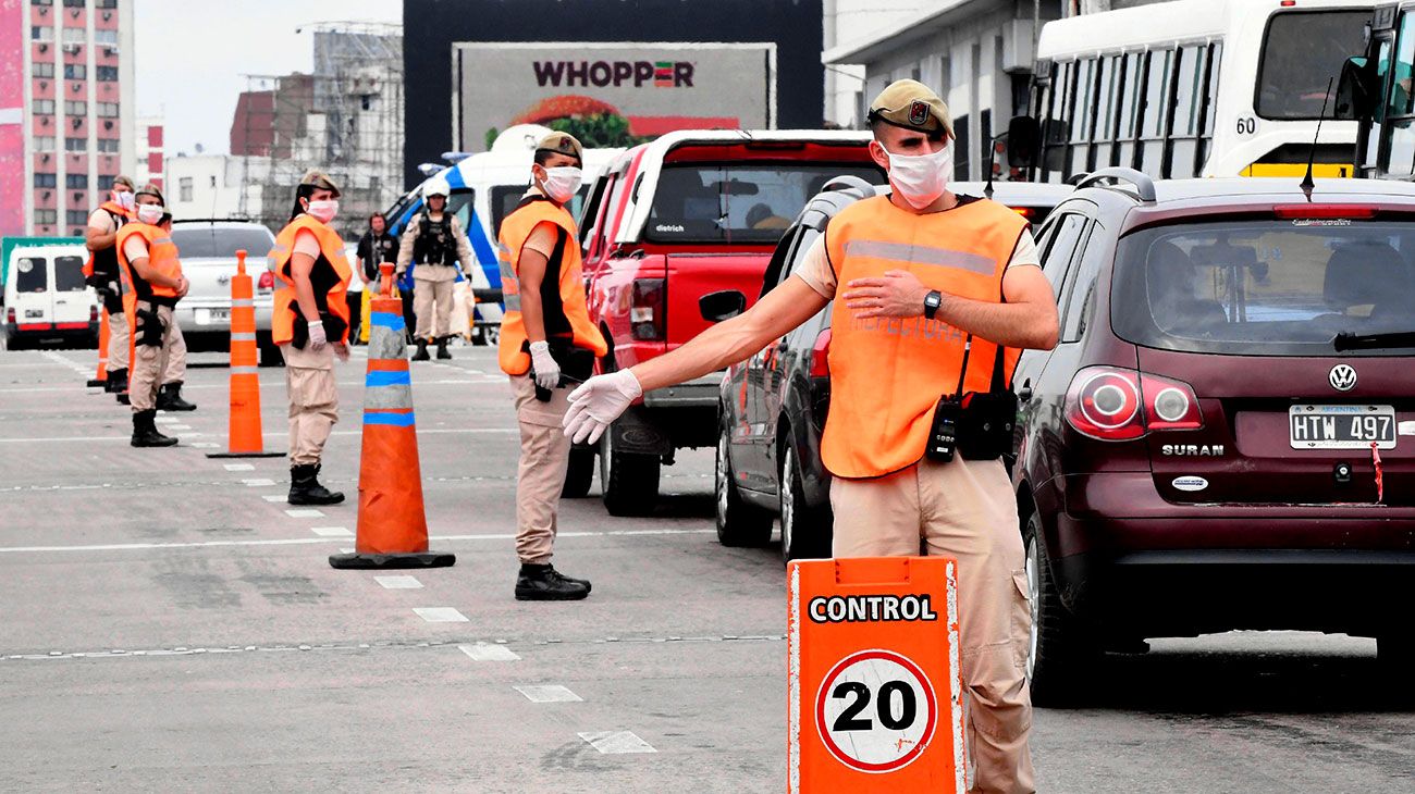 Controles en los principales accesos