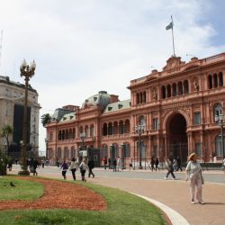 Las plazas de Mayo y de los Dos Congresos también se pueden recorrer de manera virtual. 