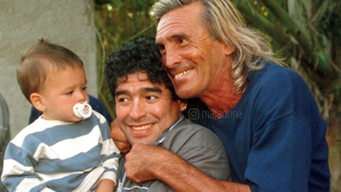 El mensaje de aliento que le envió Maradona al Loco Gatti