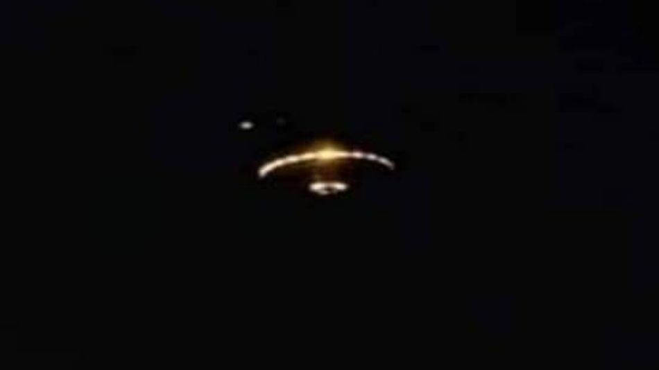 La foto del presunto Ovni en Magallanes, Chile.