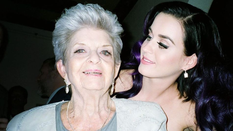 Katy Perry y su abuela