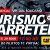 Pilotos de TC disputarán una carrera virtual.