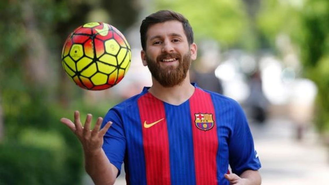 Insólito error: la TV francesa confundió a Messi con su doble iraní