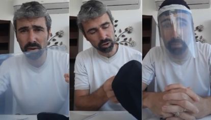 JUAN MANUEL HERBELLA TE MUESTRA CÓMO HACER UNA MASCARILLA CASERA PARA EVITAR EL CONTAGIO CON CORONAVIRUS.