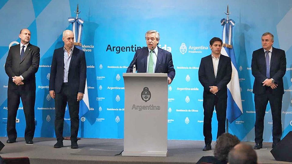 Unidad. “Solo el trabajo mancomunado logrará atenuar el mal. Hoy, la Patria es el otro.”