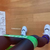 La China Suárez y su rutina fitness durante la cuarentena