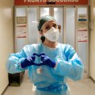 Retratos del coronavirus: el enfermero italiano que muestra en fotos la lucha contra la pandemia