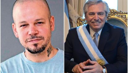 Mano a mano: René Pérez entrevistó a Alberto Fernández en medio de la cuarentena