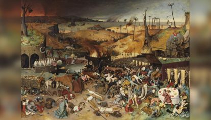 El triunfo de la muerte, cuadro de Pieter Brueghel(1525-1569).