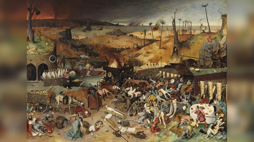 El triunfo de la muerte, cuadro de Pieter Brueghel(1525-1569).