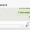 La conversación con Martín Baclini