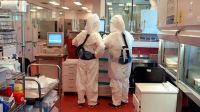 Trabajadores de riesgo en el Instituto Malbrán