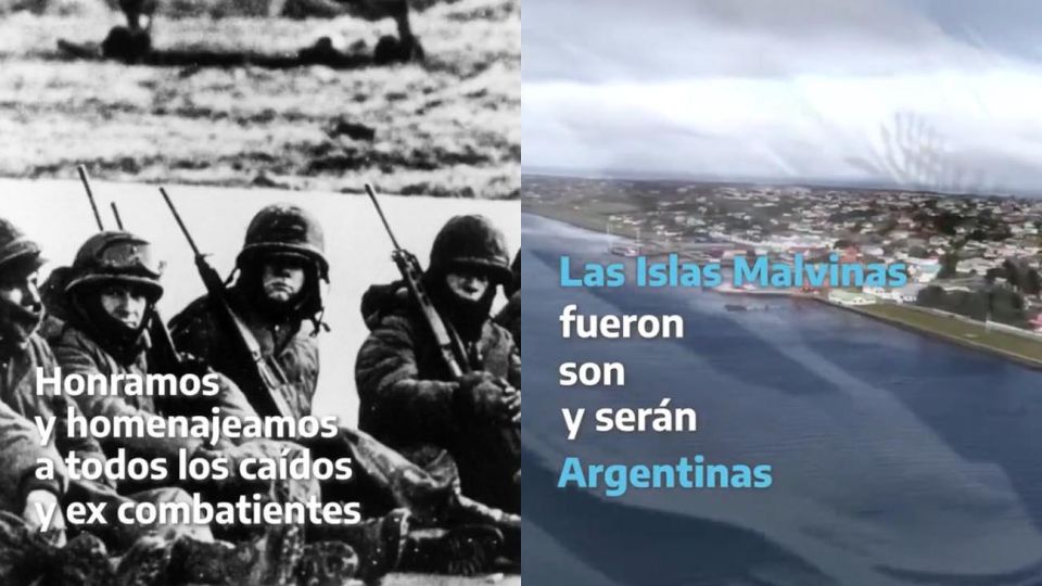 El video de Homenaje a combatientes de Malvinas del presidente Alberto Fernández.