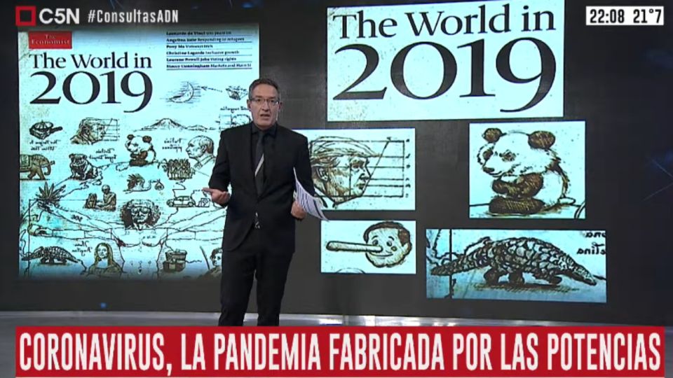 Tomás Méndez, periodista de C5N.