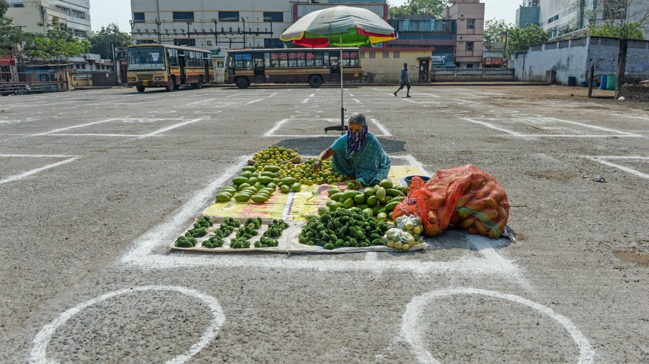 Coronavirus: la semana en 50 fotos del mundo. India