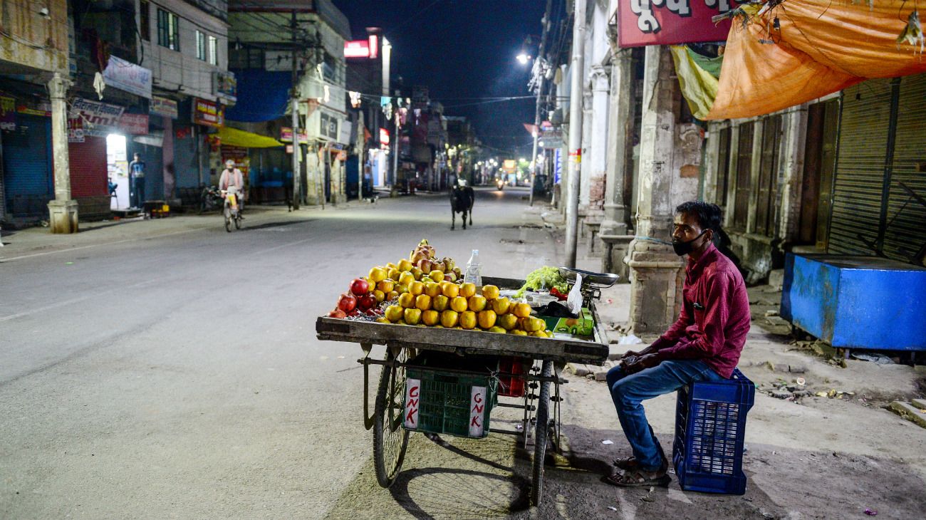 Coronavirus: la semana en 50 fotos del mundo. India