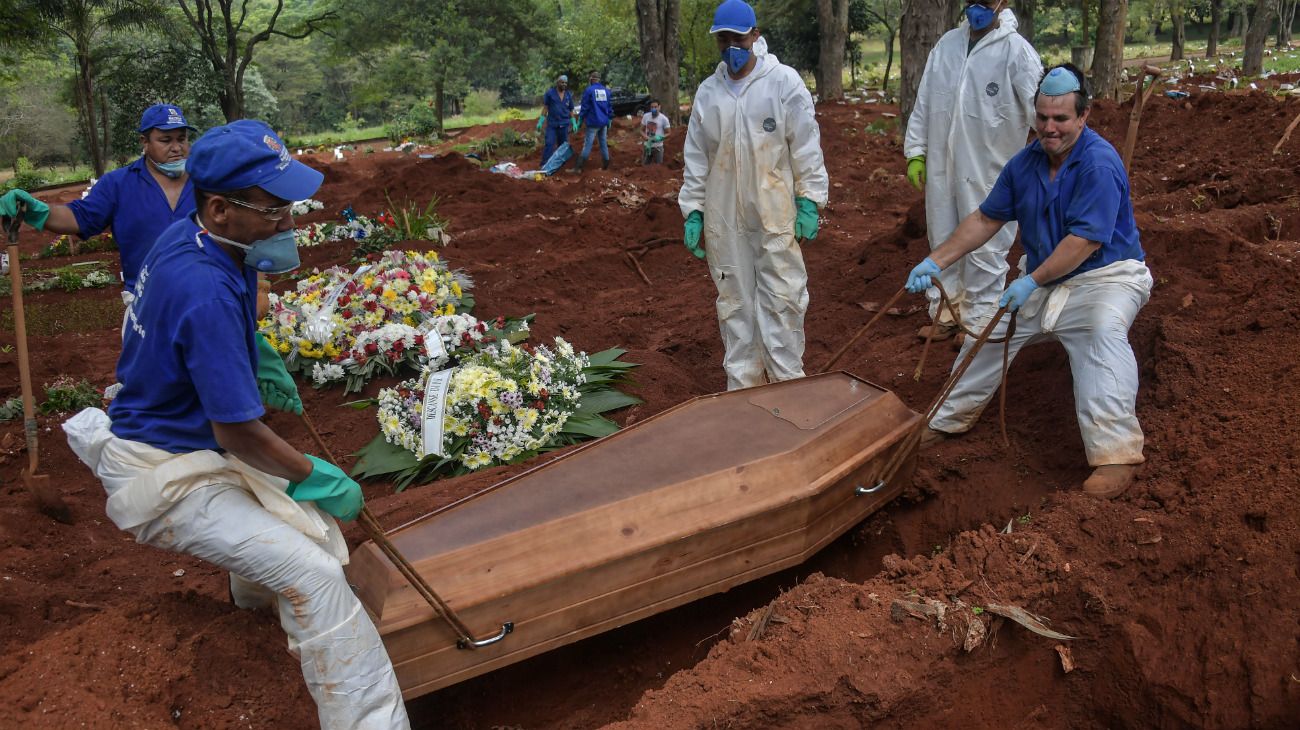 Coronavirus: la semana en 50 fotos del mundo. Brasil