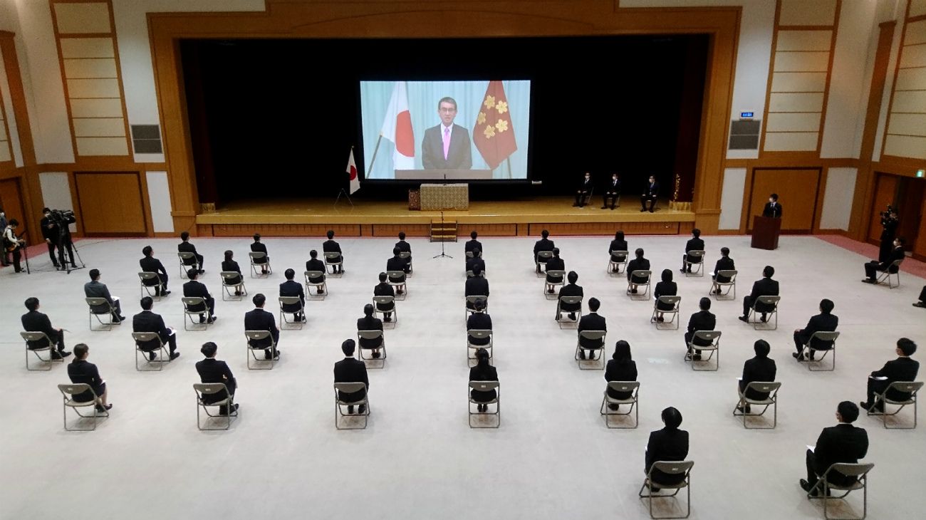 Coronavirus: la semana en 50 fotos del mundo. Japón