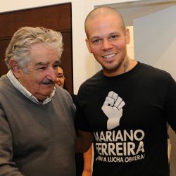 Mujica y Residente, en el 2012 | Foto:Cedoc