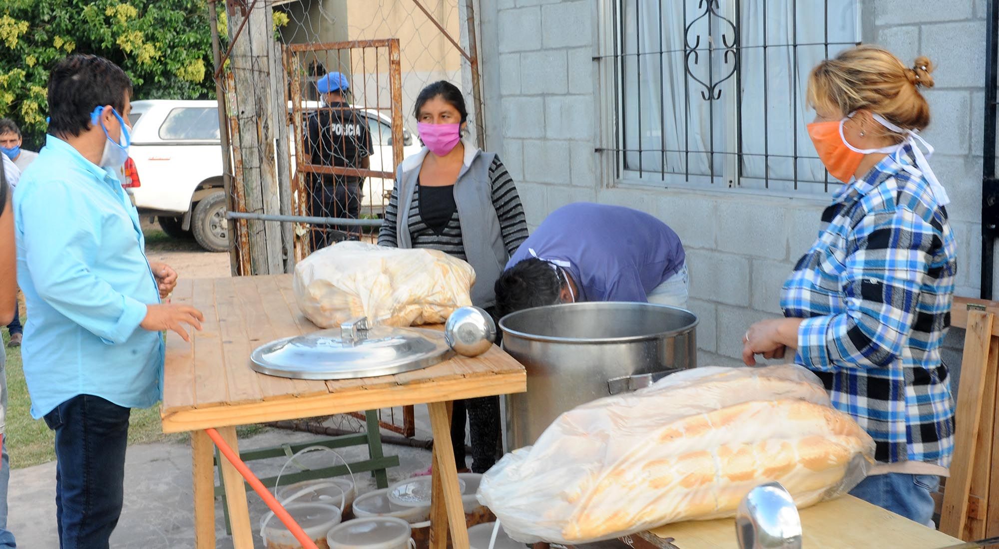 ENTREGA DE COMIDA LA MATANZA 