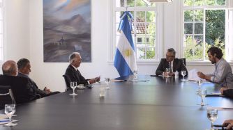 reunión entre la Cámara de Comercio y el presidente 20200403