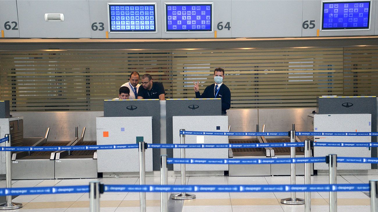 Aeropuerto fantasma Ezeiza cerrado por el Coronavirus