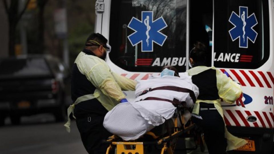 Nueva York registra récord de 630 muertes en un día