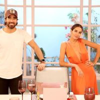 Juana y Nacho Viale en el detrás de escena