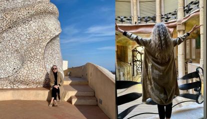  Ana Viladomiu en la Pedrera