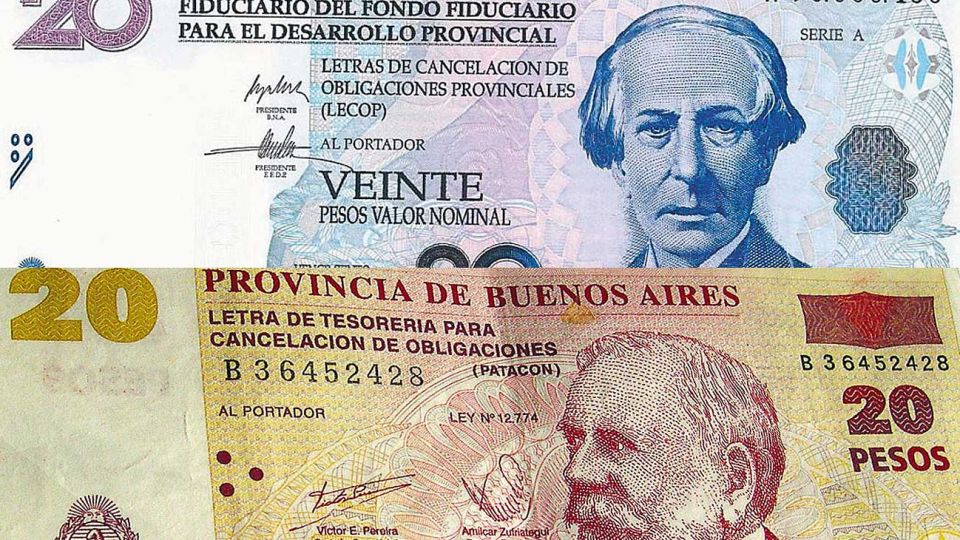 Fantasmas. Lecop y patacones de la crisis de 2001.