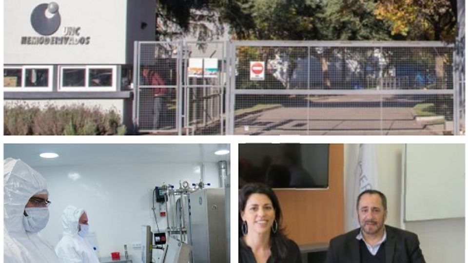 REFERENTE. El Laboratorio de Hemoderivados es la única planta en Sudamérica que puede procesar insumos derivados de la sangre.