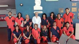 Algunos de los profesionales que se incorporaron a los hospitales bonaerenses