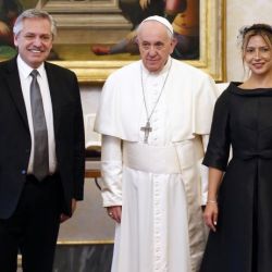 Alberto Fernández y el Papa Francisco | Foto:Cedoc
