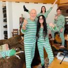 Demi Moore, Bruce Willis y su familia ensamblada en cuarentena
