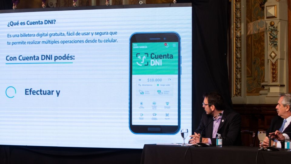 La presentación de la app Cuenta DNI.